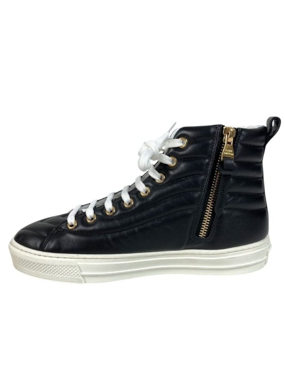 Louis Vuitton Sneakers Stella Line Leather Black - Picture 6 of 9
